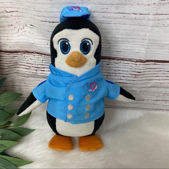Disney Store Junior T.O.T.S. PIP Plush Penguin - Tiny Ones Transport Service